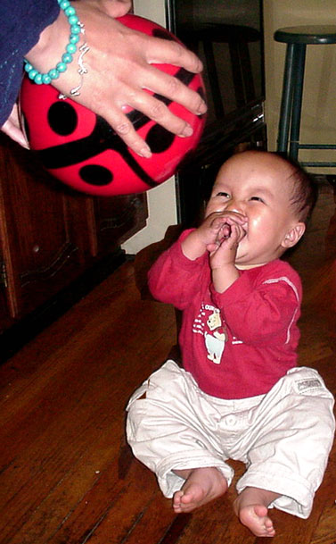 Pema's hand